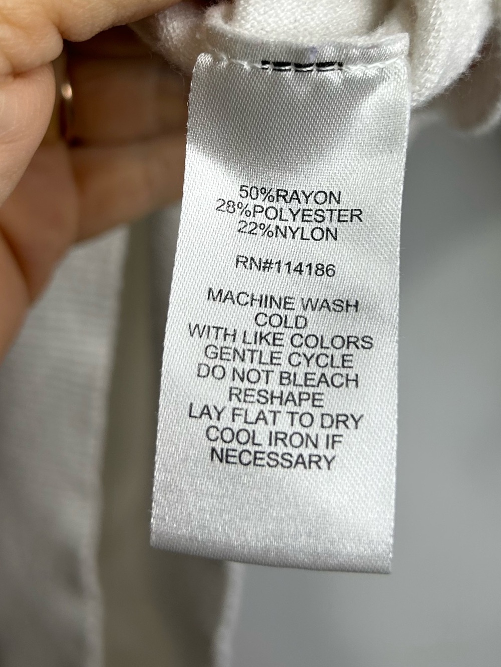 89th + Madison White Sweater Blouse 2X - Picture 4 of 7